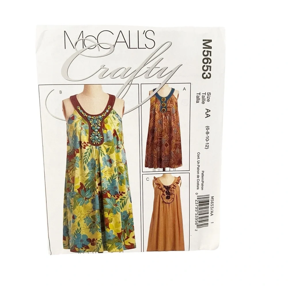 McCall’s Sewing Pattern 5653